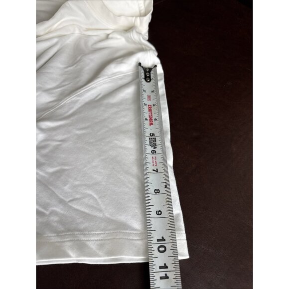 Lincs David Chu White Crewneck T-Shirt XXL 100% Pima Cotton Casual Wear - Picture 7 of 7